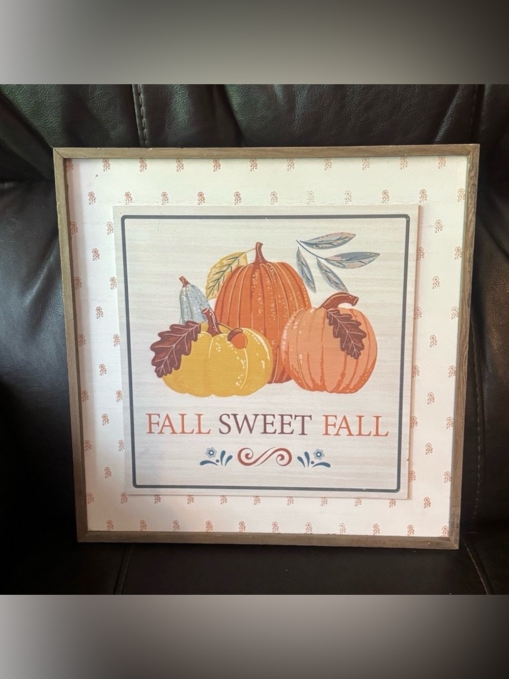 Fall Sweet Fall Pumpkin Wall Art